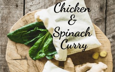 CBD Recipes: Chicken & Spinach Curry