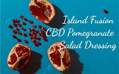 CBD Recipes: Pomegranate Salad Dressing